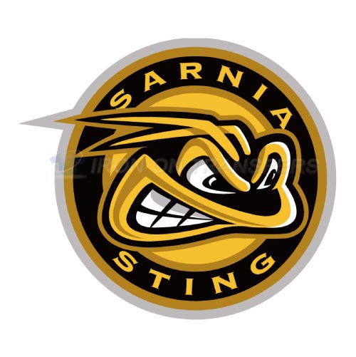 Sarnia Sting Iron-on Stickers (Heat Transfers)NO.7384